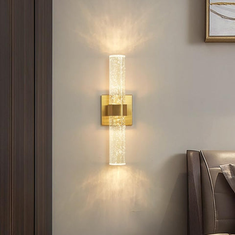 Moderne LED-wandlamp Lijnvorm Wandlamp Warm Wit 3000K Voor Slaapkamer, Woonkamer, Hal, Entree