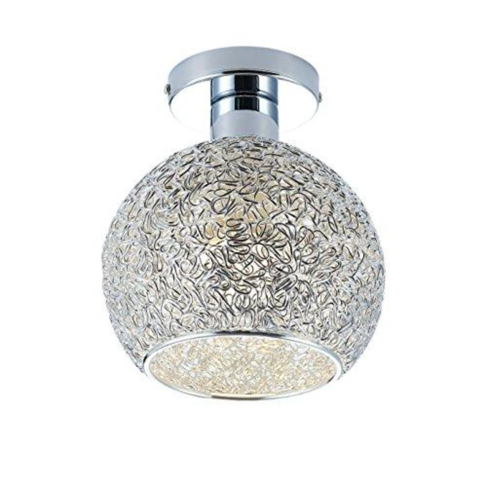 Lampe en aluminium de plafond Mini plafonnier pour le vestiaire, le couloir et le salon