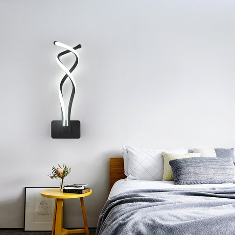 LED-wandlamp, 13W nachtkastje, aluminium wandlamp voor slaapkamer, woonkamer, trap, gang