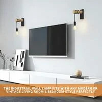 1 st Europese stijl witte wandlamp slaapkamer studie bedlampje retro wandlamp hout kunst decoratie wandlamp zonder lamp