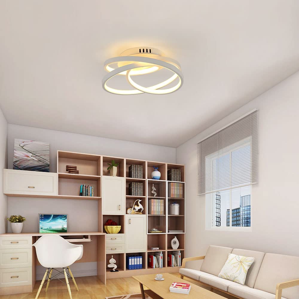 Plafonnier LED Design moderne Rond Lampe de Plafond 40W