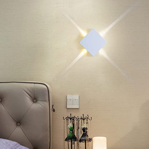 LED-wandlamp, SCONCE STAR LED-wandlamp Cross Star Light Star voor ganggang Warm wit, wandlamp