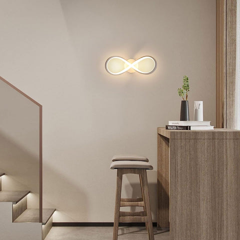 Modern design LED-plafondlamp Warm Wit 3000K Plafondlamp voor Woonkamer Slaapkamer Eetkamer Kantoor Wit