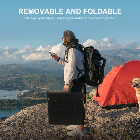 20V 75W Opvouwbaar Snel Opladen Draagbare Zonnepaneel Solar Batterij Oplader Power Bank Voor Telefoon RV Outdoor Horloges DC + USB