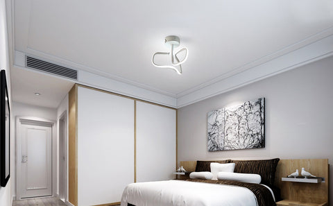 16W led-plafondlamp, moderne creatieve metalen acryl design plafondlamp aluminium, 6000K witte plafondlamp, moderne led-plafondlamp voor woonkamer, slaapkamer, keuken