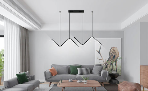 LED Lustre Moderne Lampe