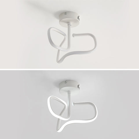 16W led-plafondlamp, moderne creatieve metalen acryl design plafondlamp aluminium, 6000K witte plafondlamp, moderne led-plafondlamp voor woonkamer, slaapkamer, keuken